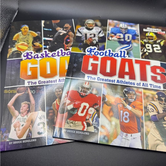 Other - Basketball and Football Legends Book Set
